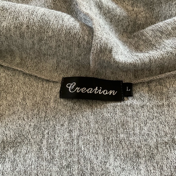 Creation Full Front Zip Hoodie, Women’s Sz L - Picture 8 of 10